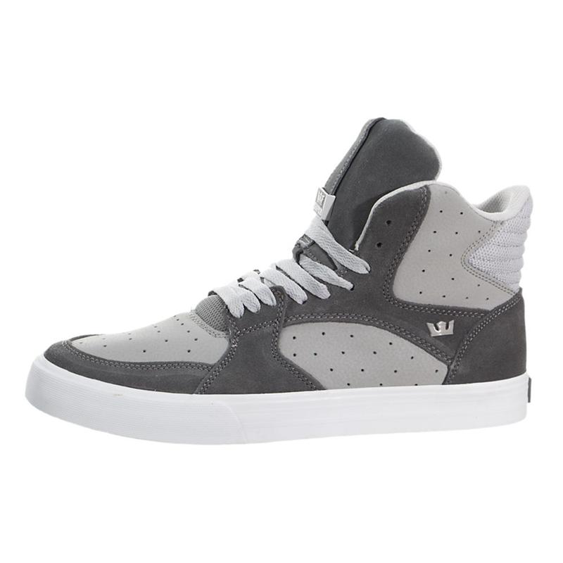 Zapatillas Altas Supra Argentina Hombre - VAIDER 3000 Gris Negras (UEWOB-4937)